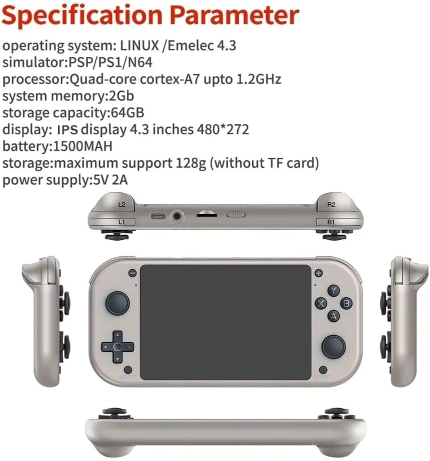 BOYHOM M17 Retro Handheld Console