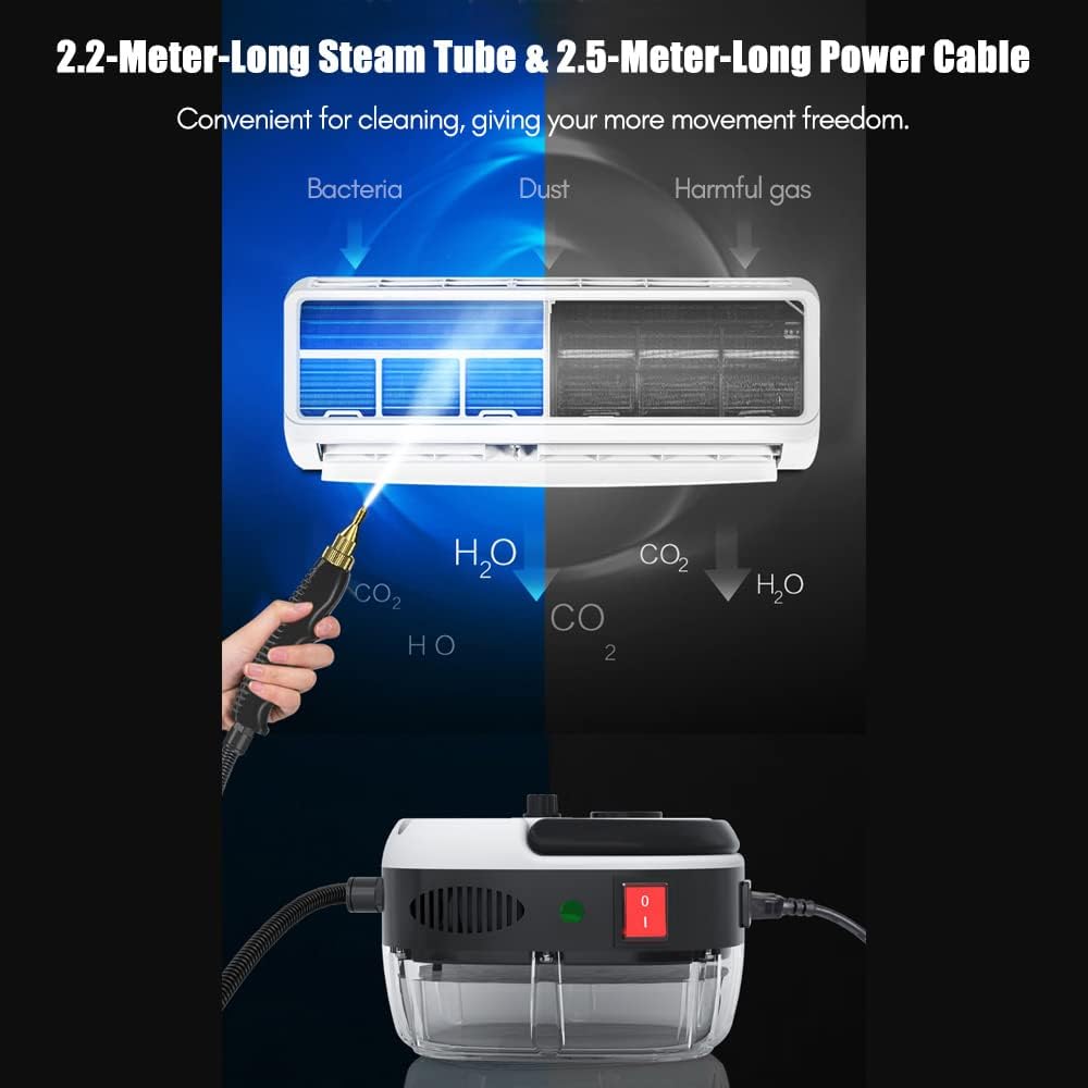 2500W Portable Handheld Steam Cleaner