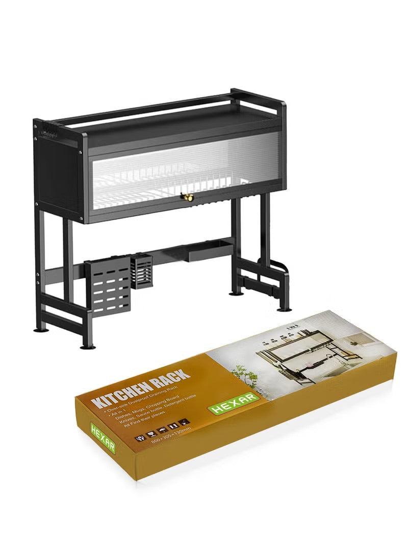 The Sink Dish Drying Stand With Shelf