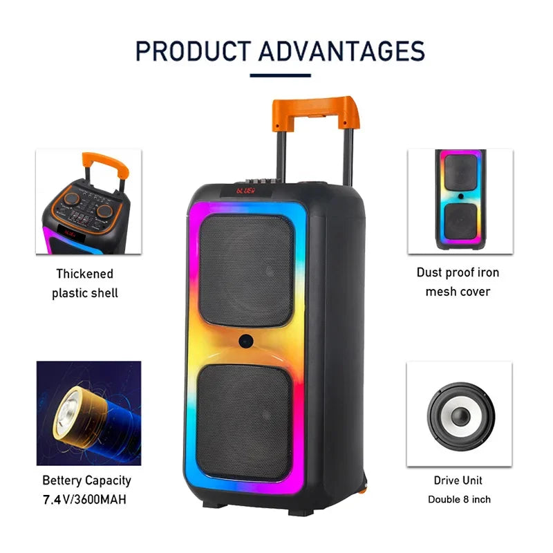 NDR-1097 Bluetooth Party Speake